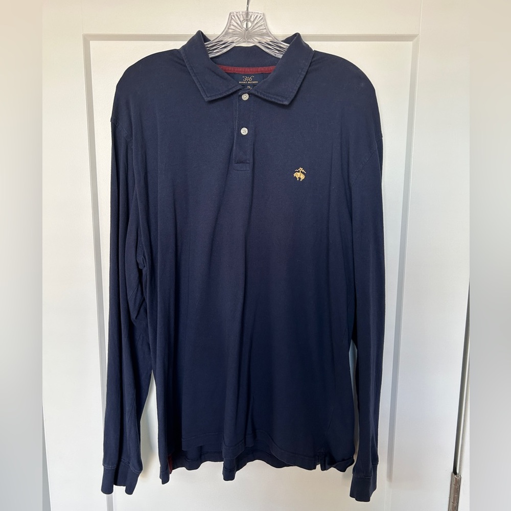 Brook Brother Long Sleeve Polo